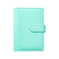 Carnet de budget personnalisé en cuir PU avec boucle, couverture de carnet de notes, organiseur de bureau A5 A6, classeur à anneaux