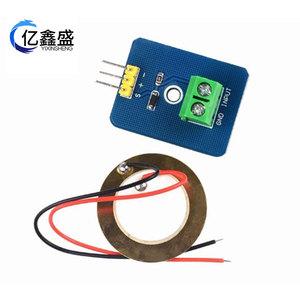 โมดูลเซ็นเซอร์การสั่นสะเทือนแบบเพียโซอิเล็กทริก 3.3V 5V เอาต์พุตแบบอะนาล็อกสำหรับการตรวจจับเสียงโครงการอิเล็กทรอนิกส์ DIY - Product Image 3