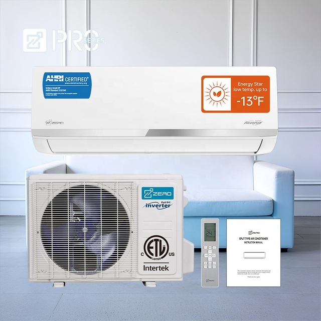 9000btu 1 Ton R454b Efficient Ac Mini Split Inverter air Conditioner 12000 Btu 24 SEER2 With High SEER Rating Aire Acondicionado