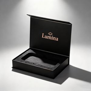 Boîte cadeau magnétique CRD, emballage rigide de luxe avec logo personnalisé pour bijoux, montres et appareils électroniques haut de gamme, étui de présentation haut de gamme - Product Image 1