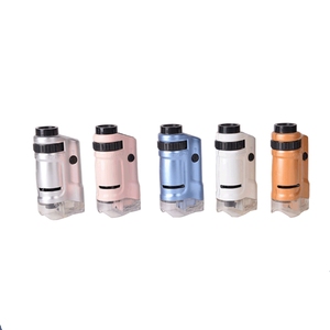 어린이 20-40X 현미경 교육 DIY 장난감 led 조명 조절 현미경 미니 과학 교육 장난감 - Product Image 2