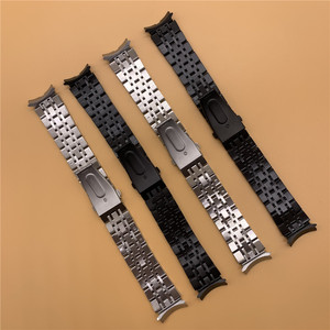 สายสแตนเลสสตีลสำหรับ Samsung <span class=keywords><strong>Galaxy</strong></span> Watch 7คลาสสิก43มม. 47มม. <span class=keywords><strong>Watch4</strong></span>/5 40 44มม. 42 46มม. ไม่มีช่องว่างสร้อยข้อมือสำหรับนาฬิกา5 Pro 45มม. - Product Image 6