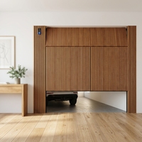 Fabricant de portes de garage à lattes de style australien sur mesure, portes sectionnelles automatiques et portes à rouleaux résidentielles pour villa