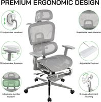 Fauteuil de bureau ergonomique en cuir avec dossier mi-haut, support lombaire, accoudoirs, fonction massage, inclinable et pivotant, pour visiteurs, employés et cadres