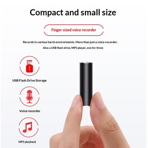 Grabadora de Voz Compacta S2 de Aleación de Aluminio, USB 2.0, Directo de Fábrica, para Conferencias de Negocios, Aprendizaje, Audio MP3/WAV, Comercio Exterior - Product Image 5