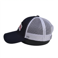 Casquette Trucker Unisexe 6 Panneaux Structurée en Maille Respirante Imperméable Broderie Style Sportif pour la Performance