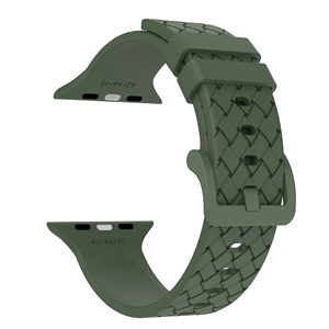 Correas de <span class=keywords><strong>Reloj</strong></span> de Silicona Tejida Cómodas y Excepcionales Win-Win para <span class=keywords><strong>Apple</strong></span> <span class=keywords><strong>Watch</strong></span> Ultra 1 de 49 mm - Product Image 4