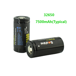 <span class=keywords><strong>Soshine</strong></span> NCR 32650 7500mAh 15A 3.7V Có Thể Sạc Lại Phẳng Pin Hàng Đầu - Product Image 6