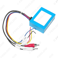 Kit de convertisseur de décodeur d'amplificateur à fibre optique avec entrée audio AUX compatible avec Mercedes Benz S/CL E SL C/CLK ML