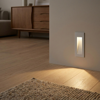 Lampe LED murale extérieure à bande longue 3W en aluminium, intensité variable, haute fidélité des couleurs (CRI) 2700K/3000K/4000K/5700K, IP65, garantie 3 ans, vente chaude