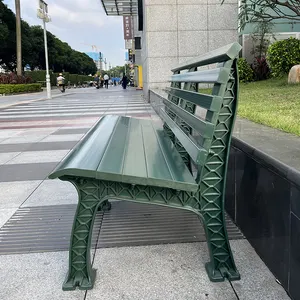 2024 New Products Classic Garden Public Park Waiting For Full Plastic Benches Available At Low Prices