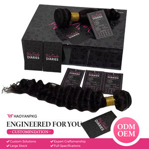 Scatola Personalizzata per Parrucche, Confezione Regalo per Barbiere, Scatole di Lusso per Packaging Capelli, Scatola per Extension con Chiusura Magnetica - Product Image 1