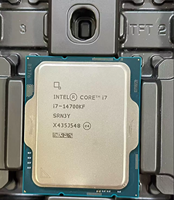 New Desktop CPU 14700KF 20 Cores 28 Threads 3.4GHz boost No IGPU LGA1700 30MB Cache Overclockable DDR5 PCIe5.0 Gaming 3D