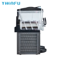 Double baril Twin Tank 15L en acier inoxydable écologique automatique Commercial Slush Daiquiri Frozen Beverage Wine Machine pour