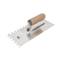 Outils de Construction Manche en bois Outils de plâtrage Peinture Grattoirs Truelle de maçonnerie
