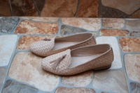 Ballerines à enfiler Moroccan Soul - Cuir souple couleur tannée Fabriqué en MA