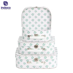 Customize New Product Baby <b>Gift</b> <b>Basket</b> Paperboard Cardboard Suitcase Clothes Box Paperboard <b>Gift</b> Boxes - Product Image 2