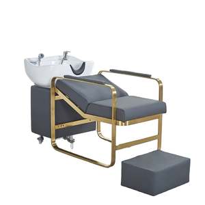 Chaise de lavage des cheveux Shampooing Be Salon Massage Shampooing Station Évier et Chaise - Product Image 1