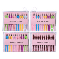 STALEKS Poussoir à ongles en acier européen pour éliminer les peaux mortes, manucure, outils de soin mat pour manucure et dépose de vernis