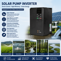 Nouveau 2026 Onduleur solaire 99% MPPT 15kW pour pompe à eau, 380V Triphasé, Variateur de fréquence (VFD) pour moteur de pompe à eau agricole