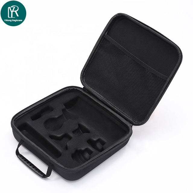 High Quality Hard Shell Storage Shockproof Portable Eva Zipper Drone Electronic Massage Gun Carry Tool Custom EVA Case Bag Box
