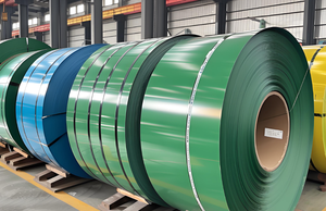 Bobina de Acero <span class=keywords><strong>PPGI</strong></span> de Todos los Colores, 0.3mm 0.4mm 0.5mm, Color Blanco Puro RAL9003, Metal de Acero <span class=keywords><strong>PPGI</strong></span> - Product Image 2