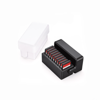 Étui de rangement rigide 10 emplacements pour cartes de jeu Nintendo Switch 2 et Switch – Accessoires de stockage pour jeux vidéo