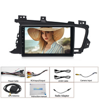Écran tactile 9 pouces, autoradio multimédia, lecteur vidéo DVD Android avec Carplay pour Kia K5 2013 2014 2015