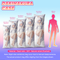 Housse de coussin corporel anime Dakimakura personnalisée avec impression sur mesure, fabrication sur mesure, sans MOQ
