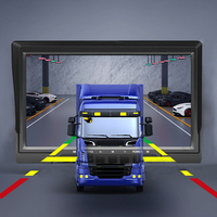 Enregistreur vidéo VEER étanche BSD 10 pouces 4 canaux AHD avec écran quadruple et caméra de recul pour camion et véhicule