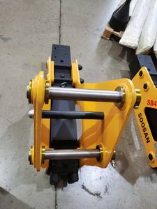 Martillo hidráulico de tipo lateral SOOSAN SB30 con piezas de repuesto de caja de herramientas de cilindro Nitogene-Garantía de un mes - Product Image 2