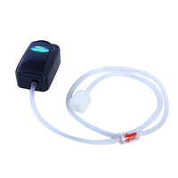Pompe à air SOBO pour aquarium, pompe à oxygène pour aquariums et accessoires, aquarium portable en plastique pour poissons rouges, grand aquarium vert
