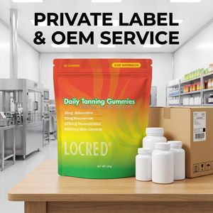 วิตามินกัมมี่เบต้าแคโรทีนพรีเมียม แอสตาแซนธิน 30 มก. ไนอะซินาไมด์ อาหารเสริมผิวแทน วิตามินดี3 สำหรับ<span class=keywords><strong>ช่วย</strong></span>เร่งการสร้างสีผิว ODM - Product Image 4