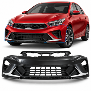 Für Kia K3 Cerato <span class=keywords><strong>Forte</strong></span> 2019-2021 Vordere Stoßstange Komplett-Set Stoßstangen-Baugruppe Vordere Stoßstangenabdeckung Frontverkleidung 86511-M6500 86511M6500 - Product Image 1