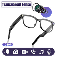   Gafas Inteligentes con Asistente de Voz IA, Kit de 3 Lentes, Cámara de 8MP y Traducción en Tiempo Real para Turismo y Reuniones