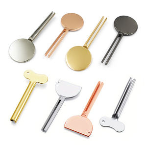 Presse-dentifrice antique en métal plaqué or Crème pour les mains Rouleau à clés Crèmes Outil de peinture Salle de bain familiale - Product Image 5