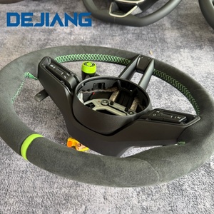 Volante Deportivo para <span class=keywords><strong>Porsche</strong></span> <span class=keywords><strong>CARRERA</strong></span> GT 991 911 992 <span class=keywords><strong>Porsche</strong></span> Cayenne Coupe, OFERTA, Ajuste Directo, Alta Calidad, Cuero Sintético - Product Image 5