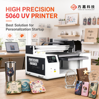 Nouvelle imprimante UV 5060 A2 2026 avec doubles têtes I3200 XP600, machine jet d'encre à plat pour impression 3D en relief sur bouteilles et coques de téléphone – Offre Spéciale