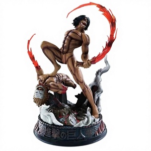 การโจมตีของไททัน เอเรน หมายเลข โมเดลฟิกเกอร์ PVC <span class=keywords><strong>2</strong></span> ชิ้น - ของตกแต่งโต๊ะทำงานอนิเมะ ของเล่นและของประดับตกแต่ง - Product Image 1