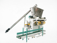 Sacs tissés semi-automatiques pour ensachage et conditionnement de 20kg, 25kg, 50kg de terre, engrais, urée, argile kaolin, aliments pour animaux et compost
