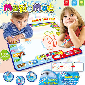 للبيع حصيرة كتابة مائية سحرية آمنة غير سامة للأطفال مع شعار مطبوع حصيرة خربش تلوين سحري ملون - Product Image 5