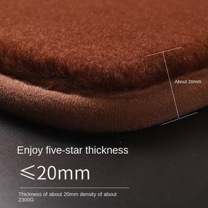 Tapis de sol de voiture 3D écologiques en laine, protection toutes saisons, épaisseur 20 mm, ensemble complet pour Mercedes-Benz Classe S, Bentayga, Rolls-Royce - Product Image 4