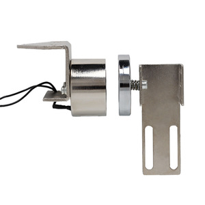 Loquet électromagnétique pour porte automatique, en alliage de zinc, fixation au sol, design minimaliste, installation facile - Product Image 2