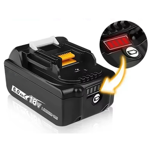 Batería de repuesto para <span class=keywords><strong>Makita</strong></span> de 18V para herramienta de llave de Taladro Inalámbrico LXT400, baterías de iones de litio BL1860B <span class=keywords><strong>BL1830B</strong></span> BL1850 BL1830 - Product Image 1