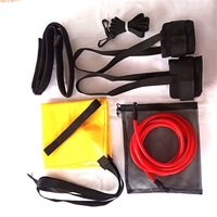 Bande de Résistance Réglable pour Entraînement de Natation, Ceinture Élastique avec Cordon Élastique et Équipement de Piscine