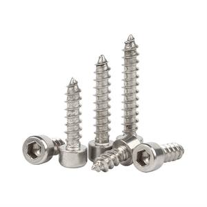 Llave Allen Hexagonal Tapa hueca hexagonal Tornillo de madera M4 M5 X 40mm 50mm 304 Acero inoxidable Longitud 6mm a 50mm Tornillo autorroscante - Product Image 1