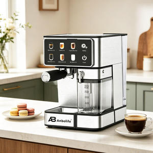 Cafetera Espresso Anbolife 2 con Termobloque, 2650W, 20 Bares, Pantalla Táctil, Tanque de Leche de 500ml, Cafetera de un Toque para el Hogar - Product Image 3