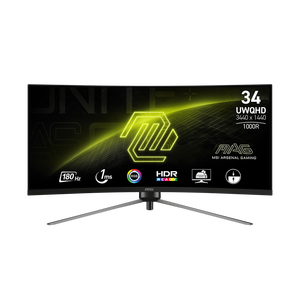 Yeni MSI MAG 345CQR 34 ''180Hz oyun Ultra geniş ucurved hd kavisli monitörler PC oyun monitörler 180hz oyun msi - Product Image 1