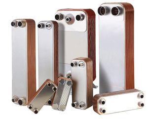 316L SS soldada placa trocador de calor BPHE para resfriadores HVAC Bombas de calor Refrigeradores de óleo industriais Condensadores HP Copper <span class=keywords><strong>Tubes</strong></span> - Product Image 2