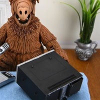 Figura de Acción Articulada de PVC de 7 Pulgadas de la Serie Clásica de TV Alf de NECA con Caja Original - Modelo de Juguete de Personaje de Dibujos Animados